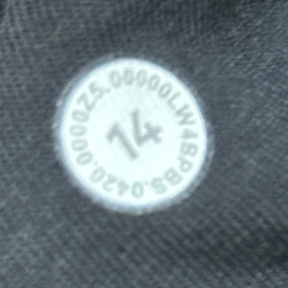 Lululemon Scuba Hoodie Light Cotton Camo Fleece Size 14 - Picture 9 of 9